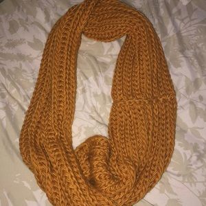 Mustard Infinity Scarf