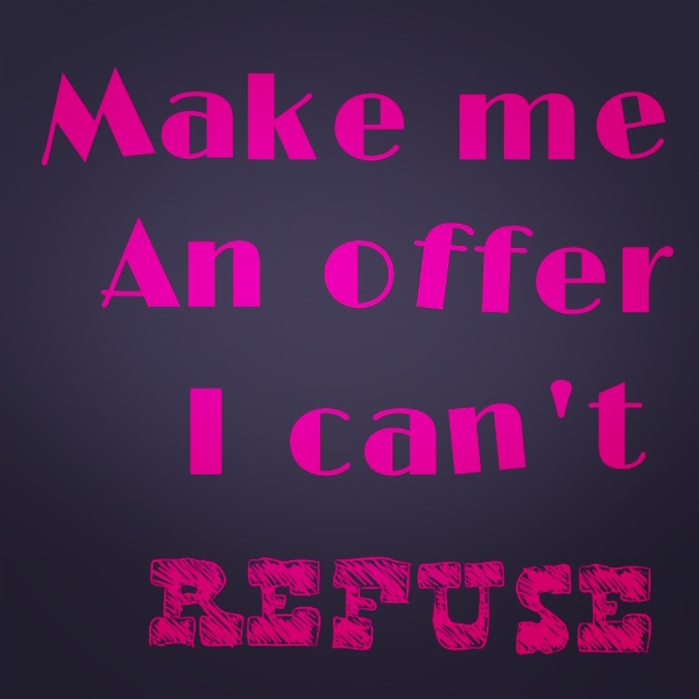 All reasonable offers accepted!!!