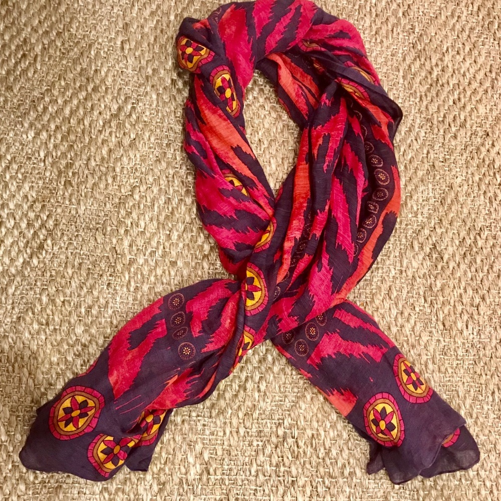 Theodora and Callum Scarf