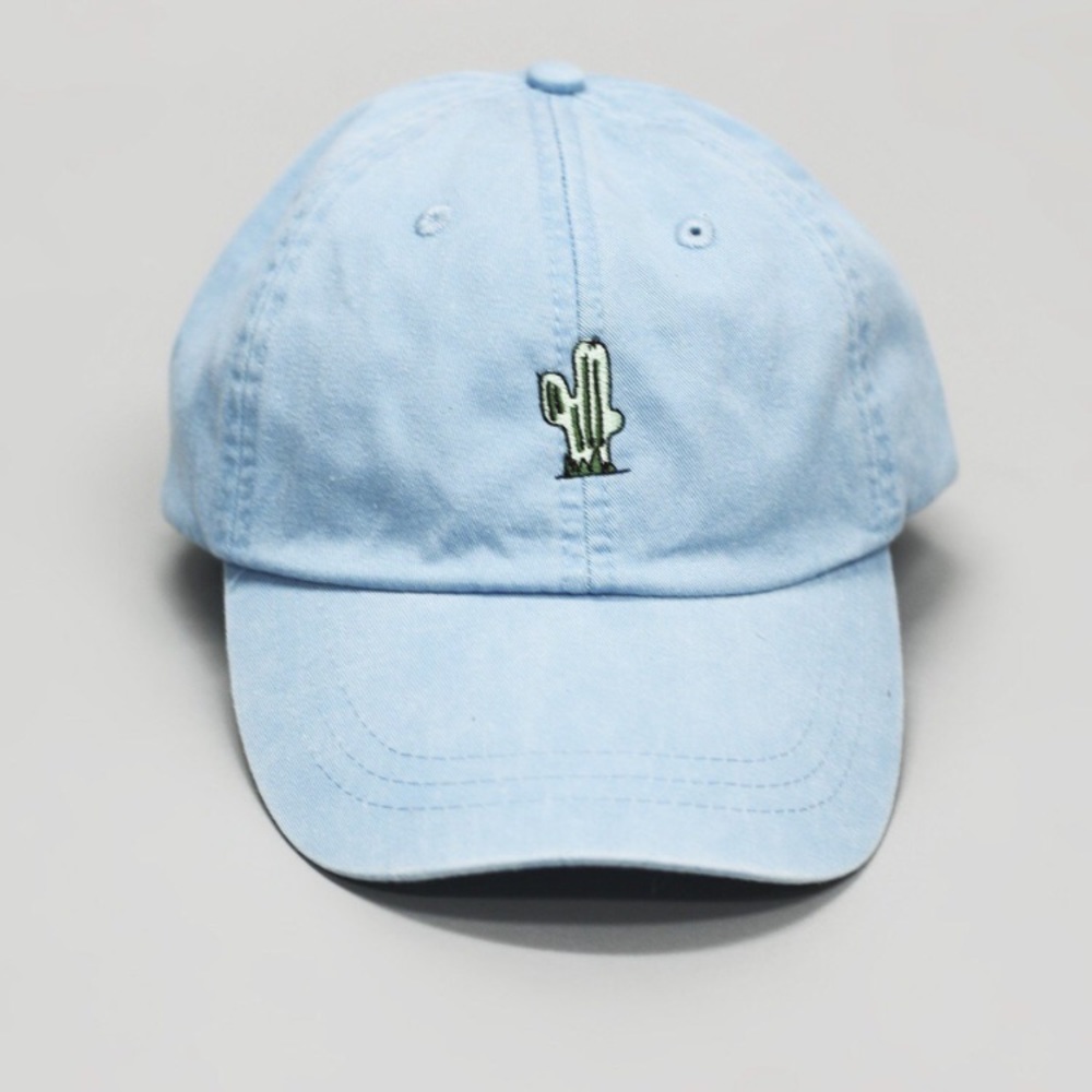 BRAND NEW!! Cactus hat light blue adjustable