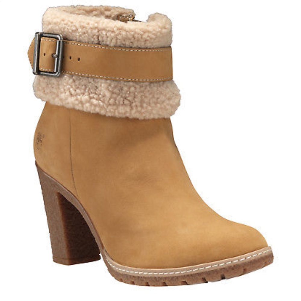 New Women's Timberland Glancy Teddy Fleece Boots - Picture 7 of 8