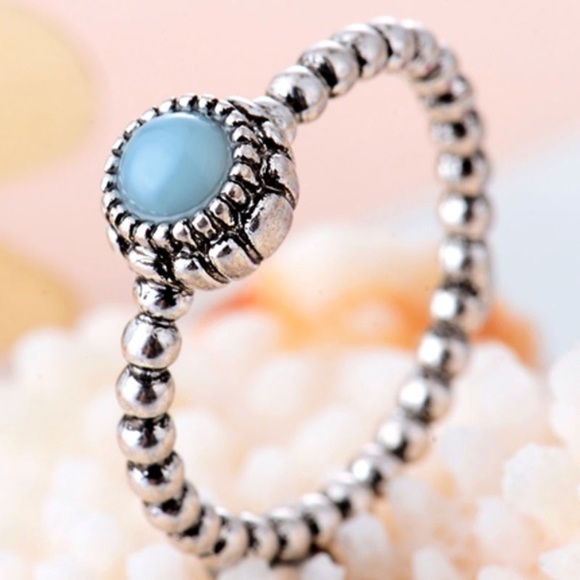 Jewelry - NWT 925 Sterling Silver turquoise ring😍❤️