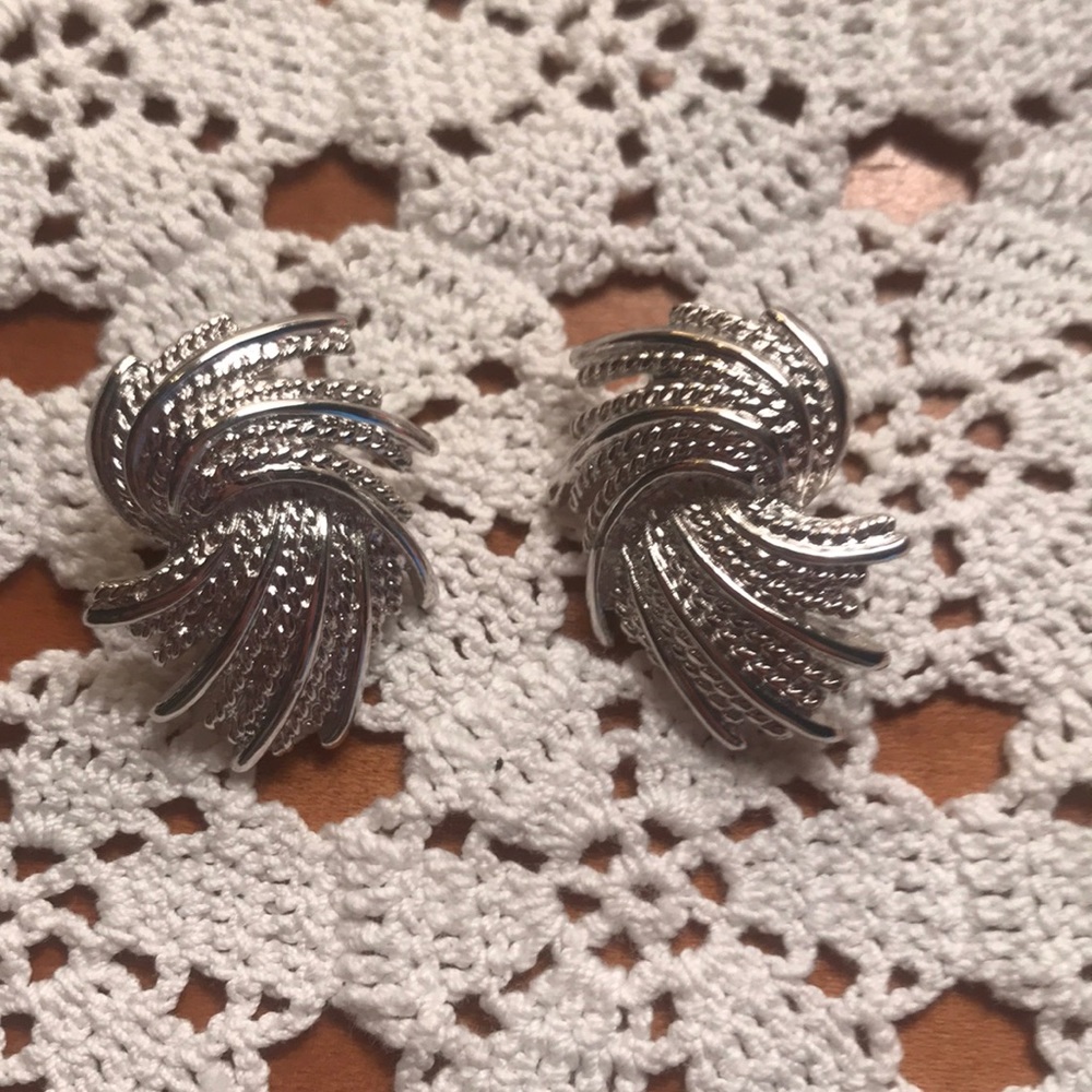 Clip on monet earrings