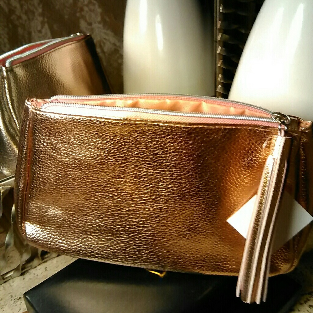 Nordstrom Gold Bag