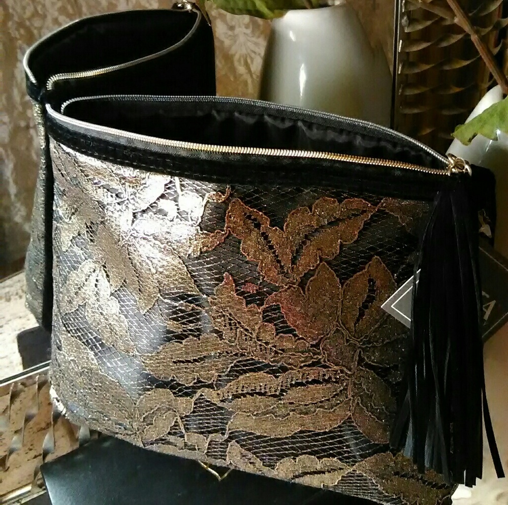 Velvet and Lace Bag