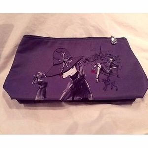 Lancome Makeup bag Parisian styling, poodle!