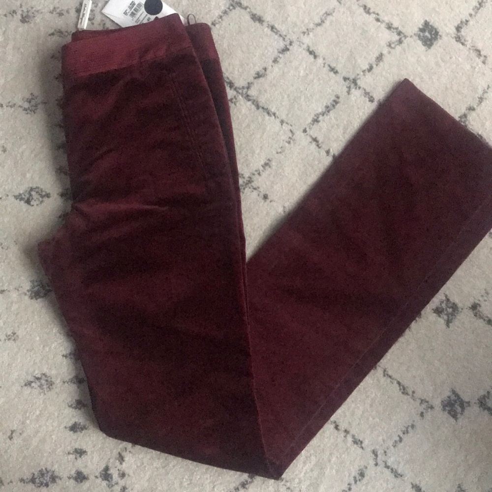 NWT Bordeaux Salvatore Ferragamo Pants