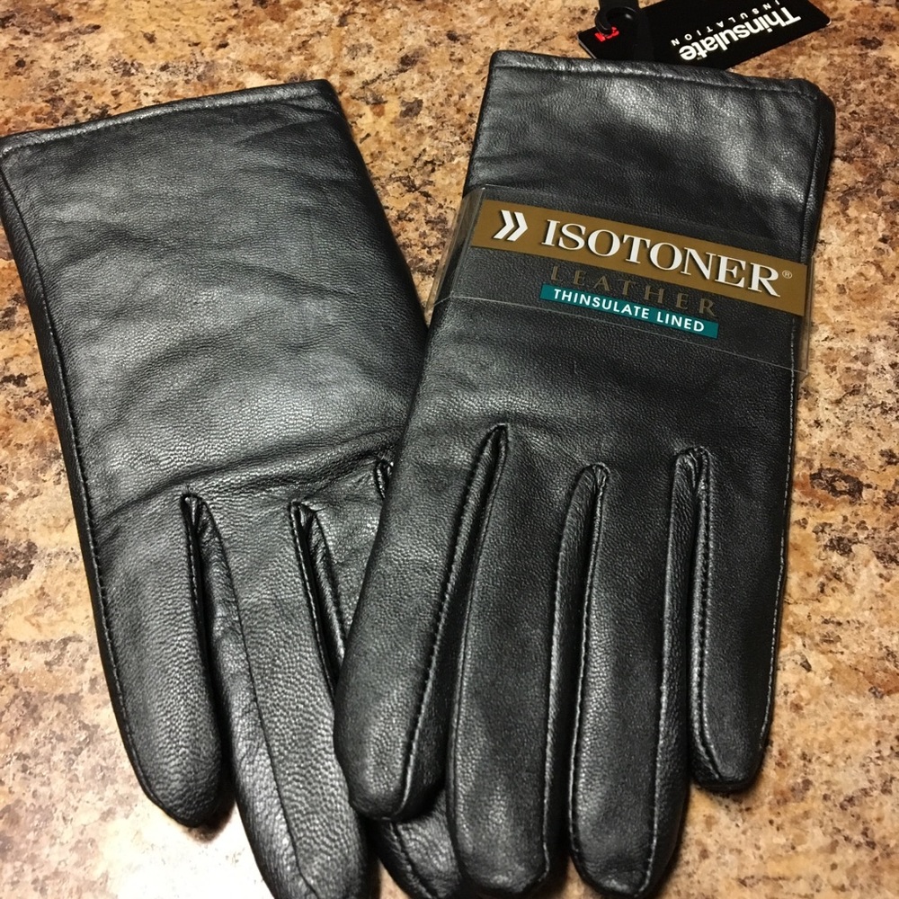 Leather gloves