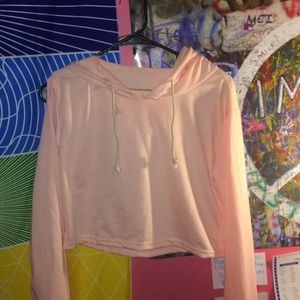 Crop top hoodie