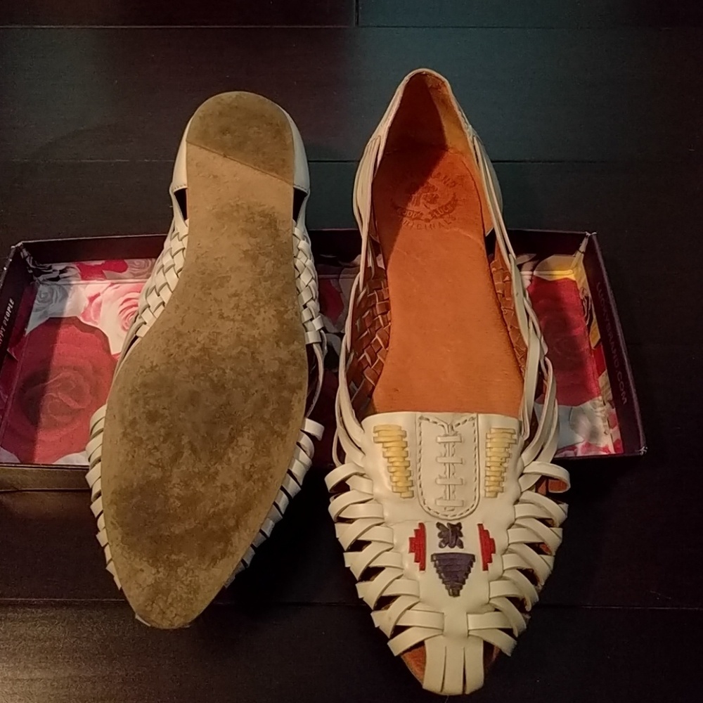 Native American inspired flats