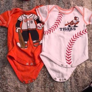 Detroit tigers onesies