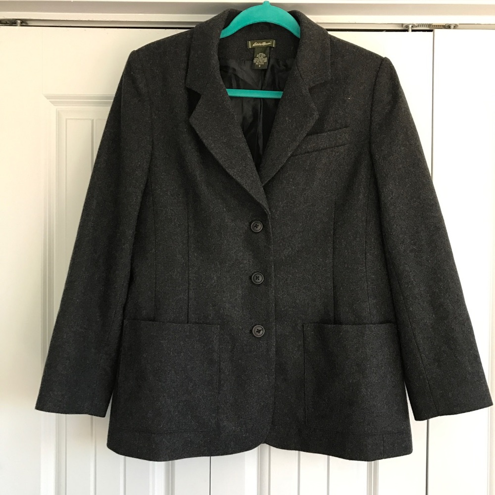 Eddie Bauer Charcoal Blazer