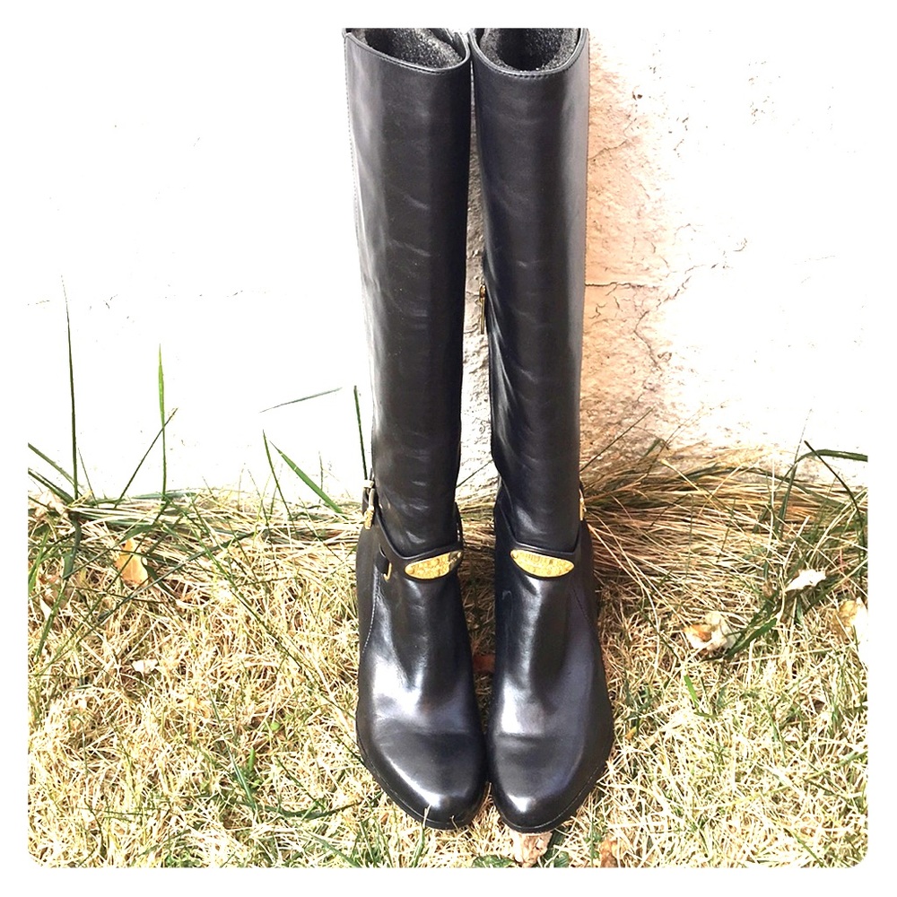 EUC MICHAEL KORS ARLEY RIDING BOOT SIZE 8