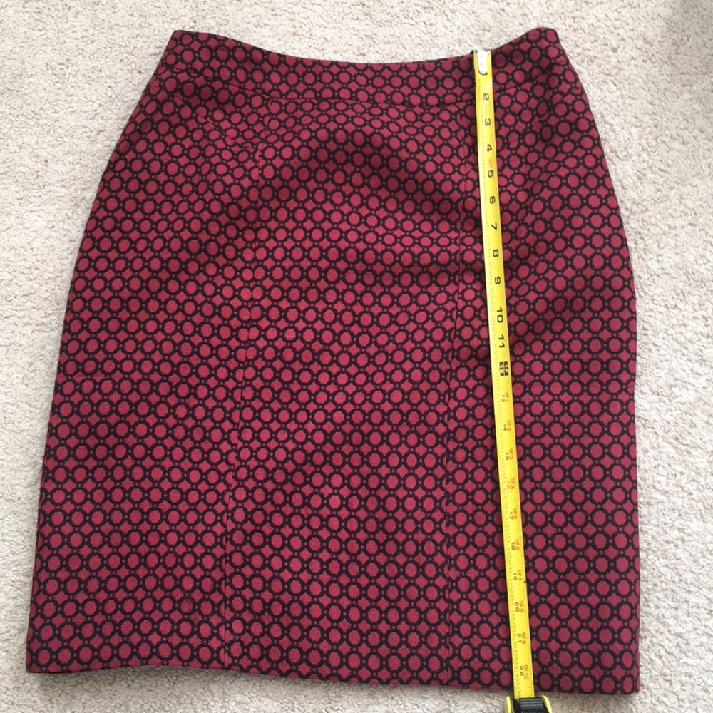 Pencil Print Skirt - Picture 7 of 7