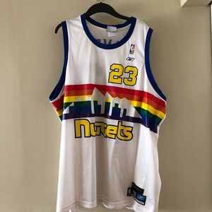 Marcus Camby throwback nuggets NBA jersey