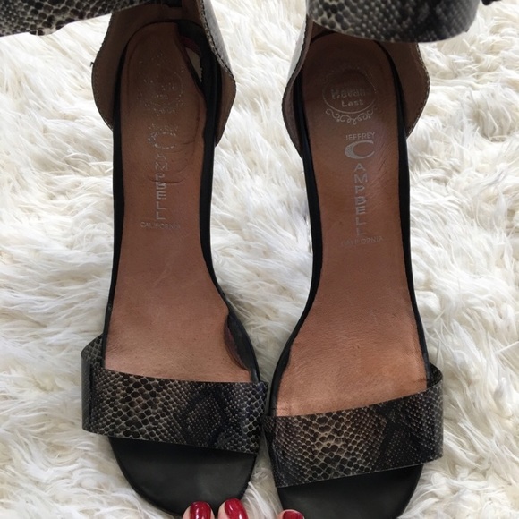 jeffrey Campbell lucite block heel - Picture 1 of 2
