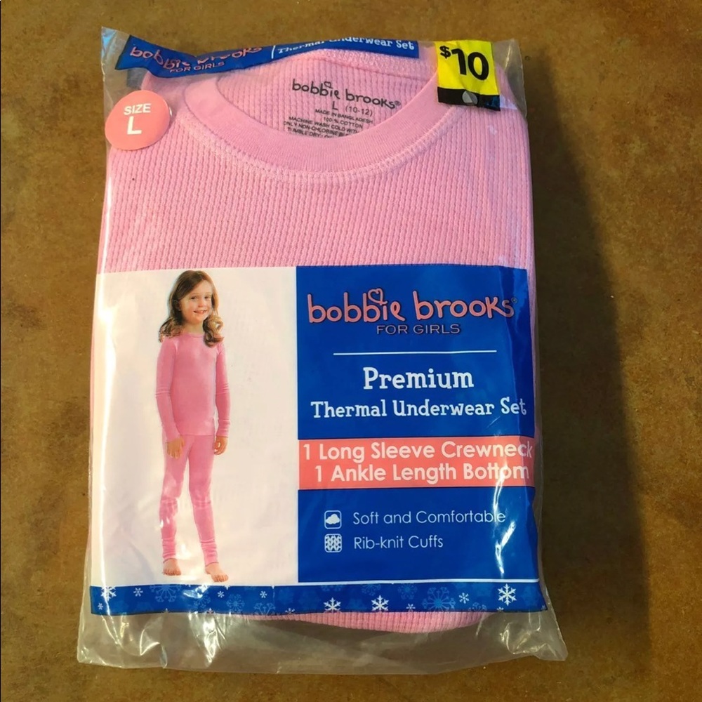 Girls thermal underwear
