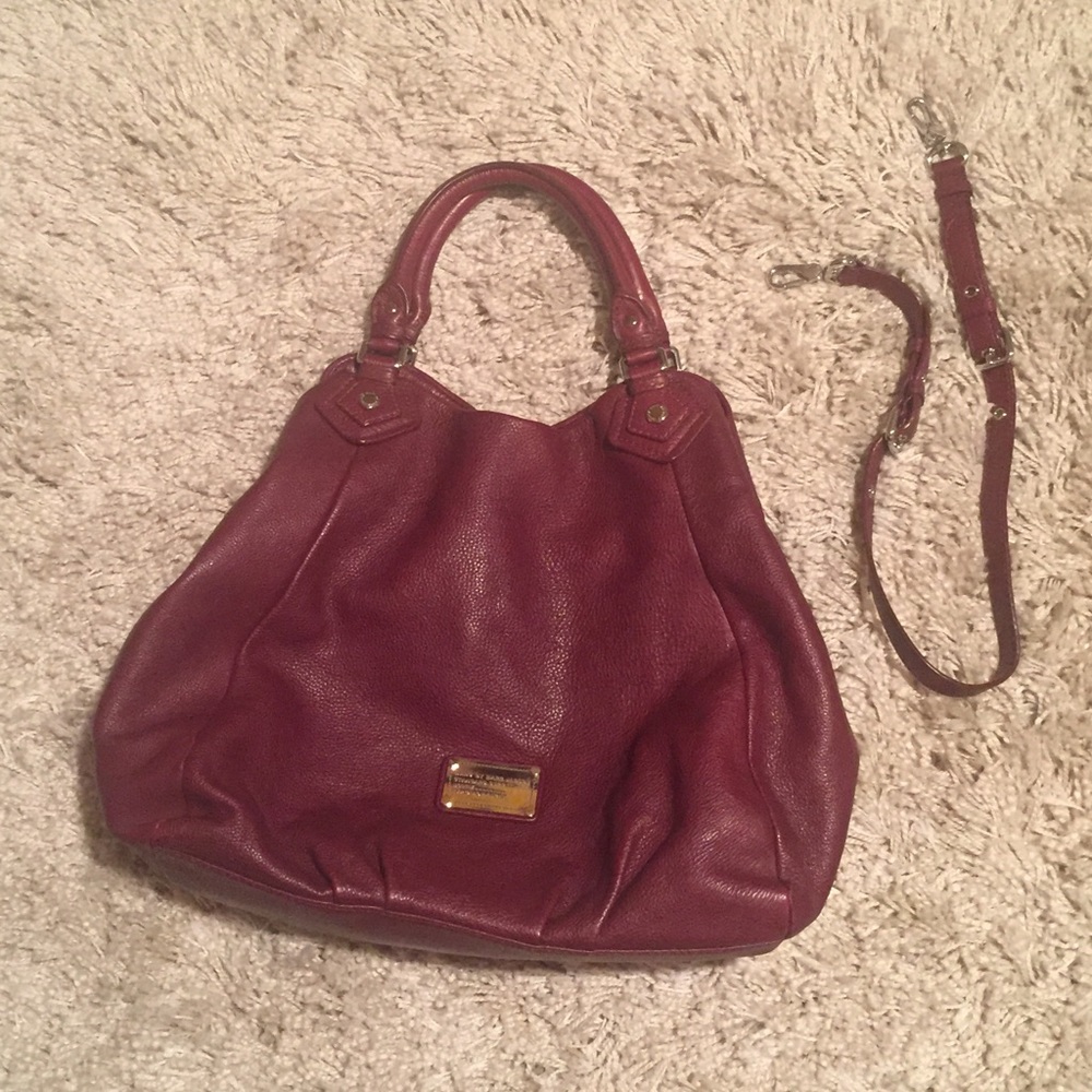 Marc by Marc Jacobs Q Francesca Leather Hobo Bag
