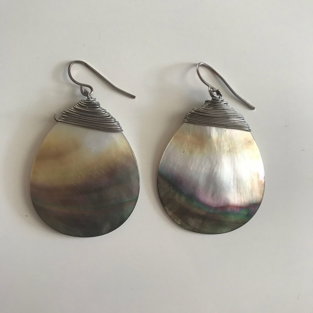 Hand-Crafted Sand-Dollar Earrings!!