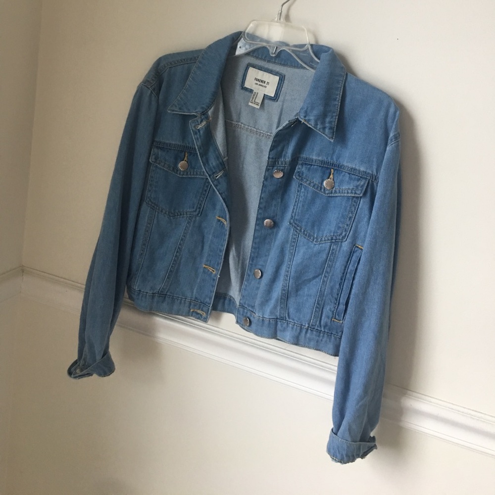 Crop Denim Jacket