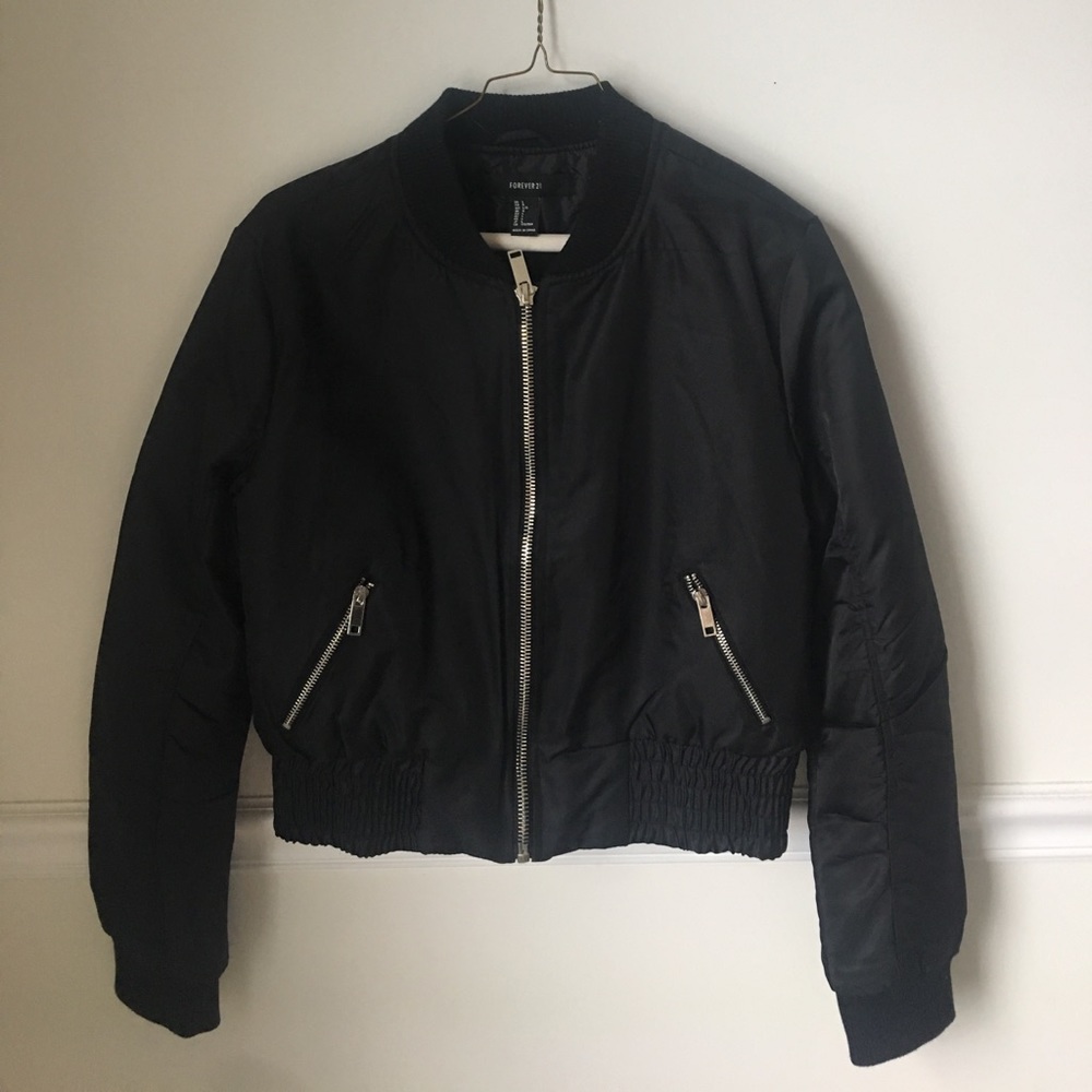 Black Bomber jacket
