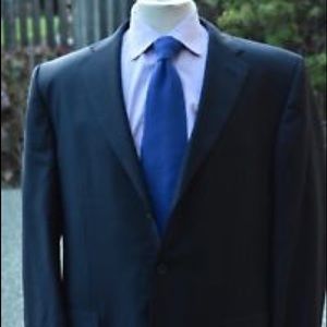 ERMENEGILDO ZEGNA* ROMA Navy Stripe