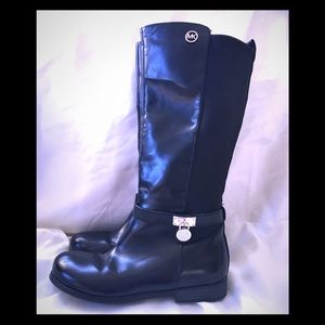 Michael Kors Parson 14 Black Tall Boots