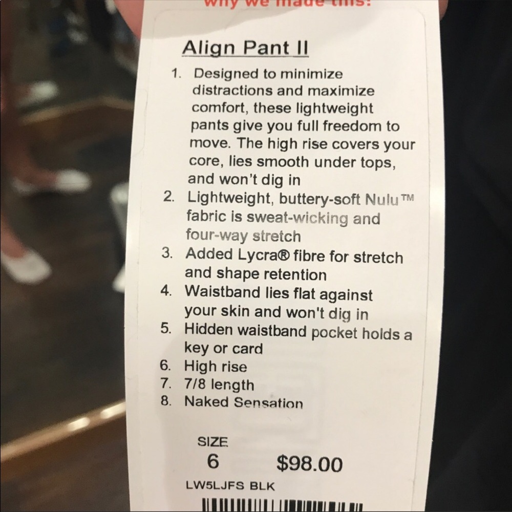 Lululemon align pant 2