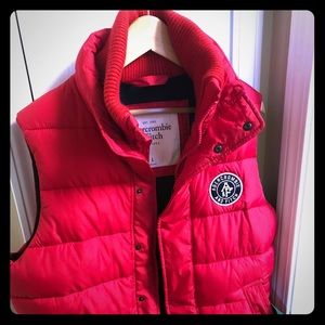 Abercrombie & Fitch Down Filled Puffer Vest