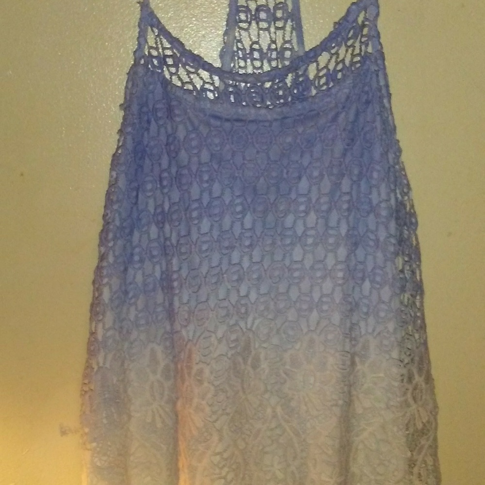 Cute lace strapless tank NWOT