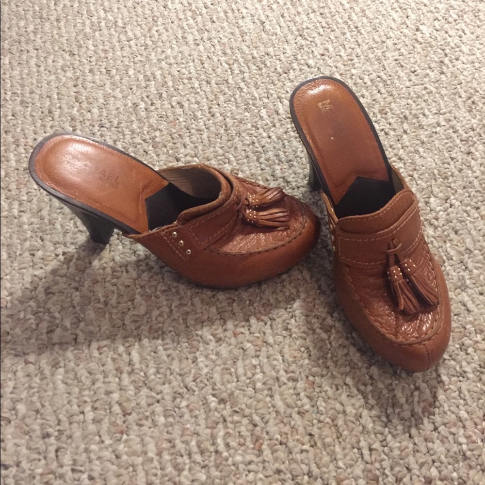 Michael Kors heeled mules