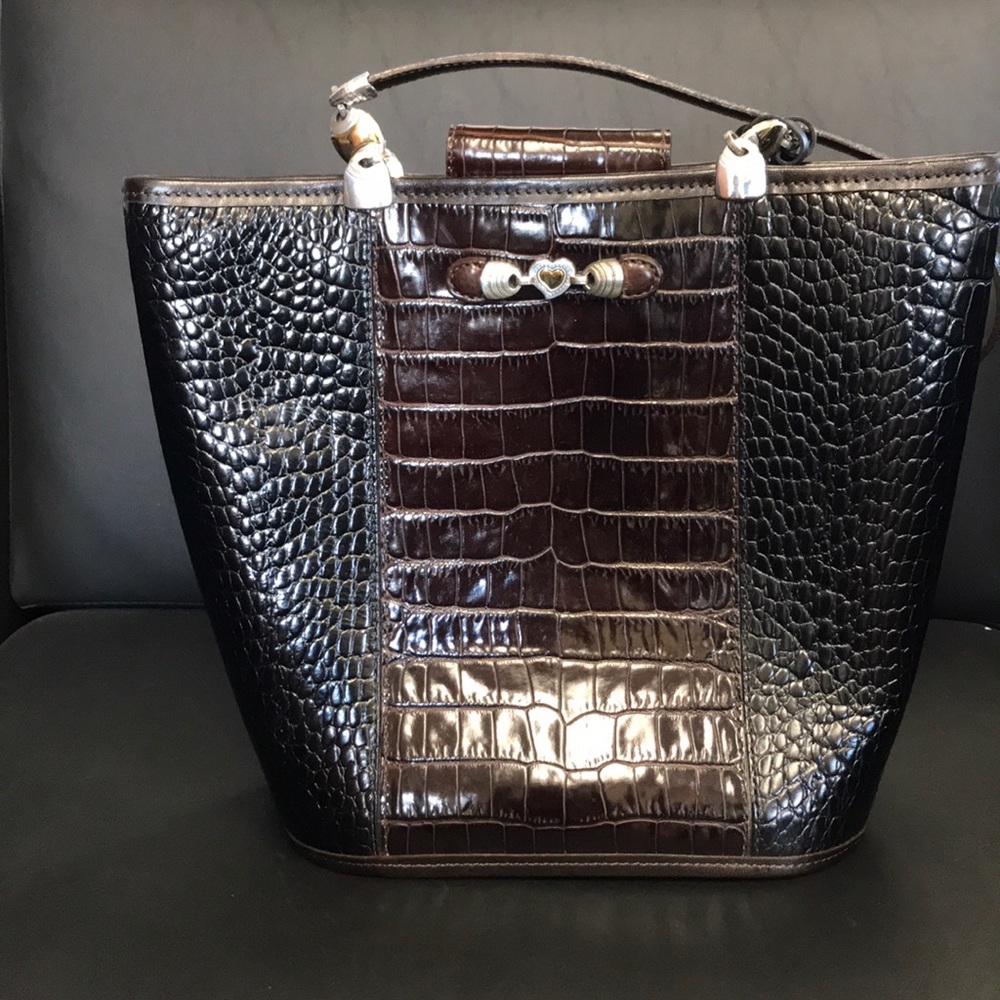 Brown Leather Brighton Purse
