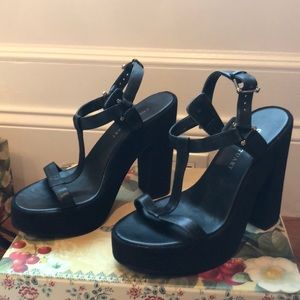 Colin Stuart black platform heals