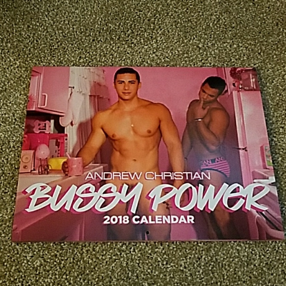 Men's 2018 Andrew Christian Calendar NSFW