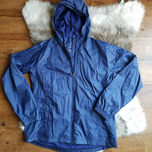 L.L. Bean Jackets & Blazers - L.L. Bean | Royal Blue Discovery Rain Jacket