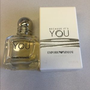 Because it's you emporio Armani