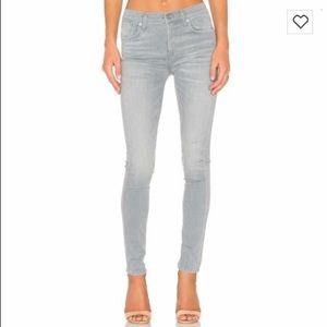 Agolde High Rise Skinny Grey