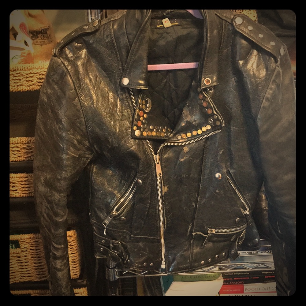 Killer Vintage Backbite Leather Jacket