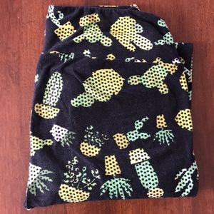OS LuLaRoe cactus leggings