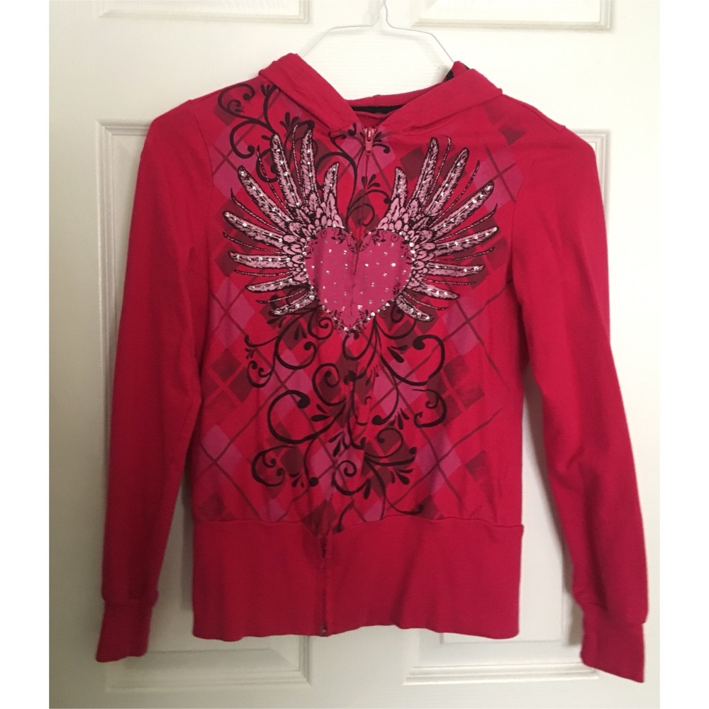 Print Detailed Hoodie