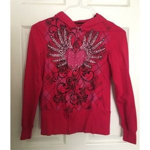 Print Detailed Hoodie