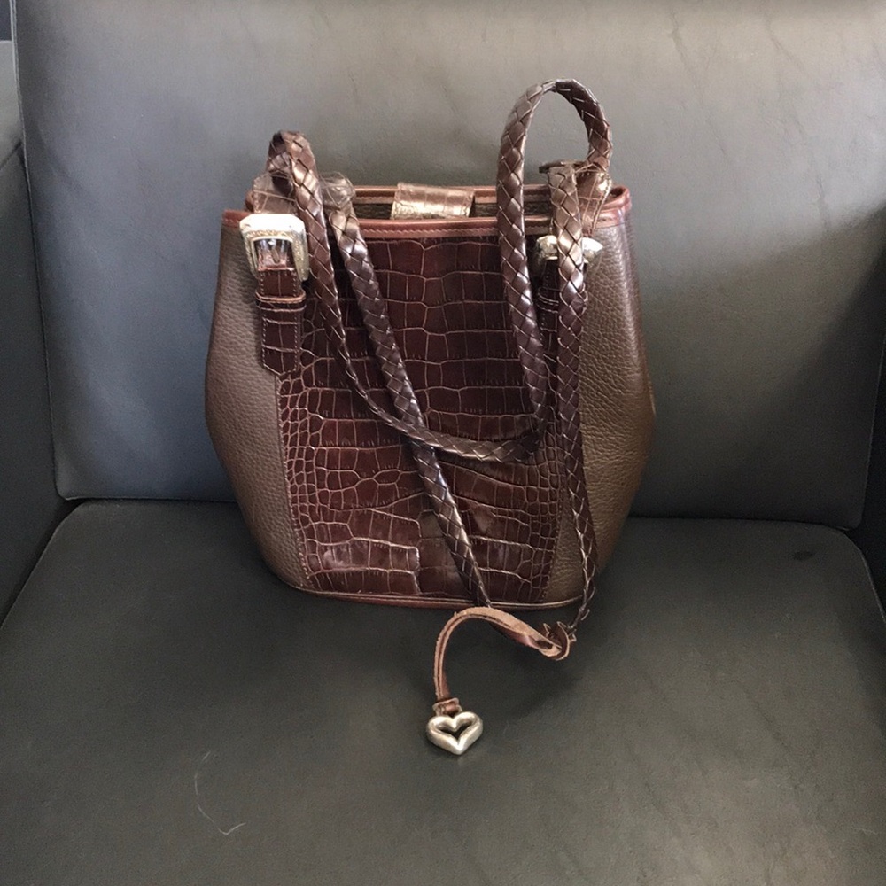 Brown Leather Brighton Purse