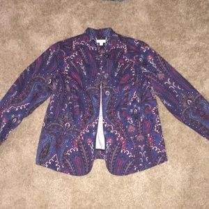 Women’s charter club sport jacket sz 1X