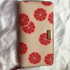 Kate spade grapefruit wallet***** middle of trade