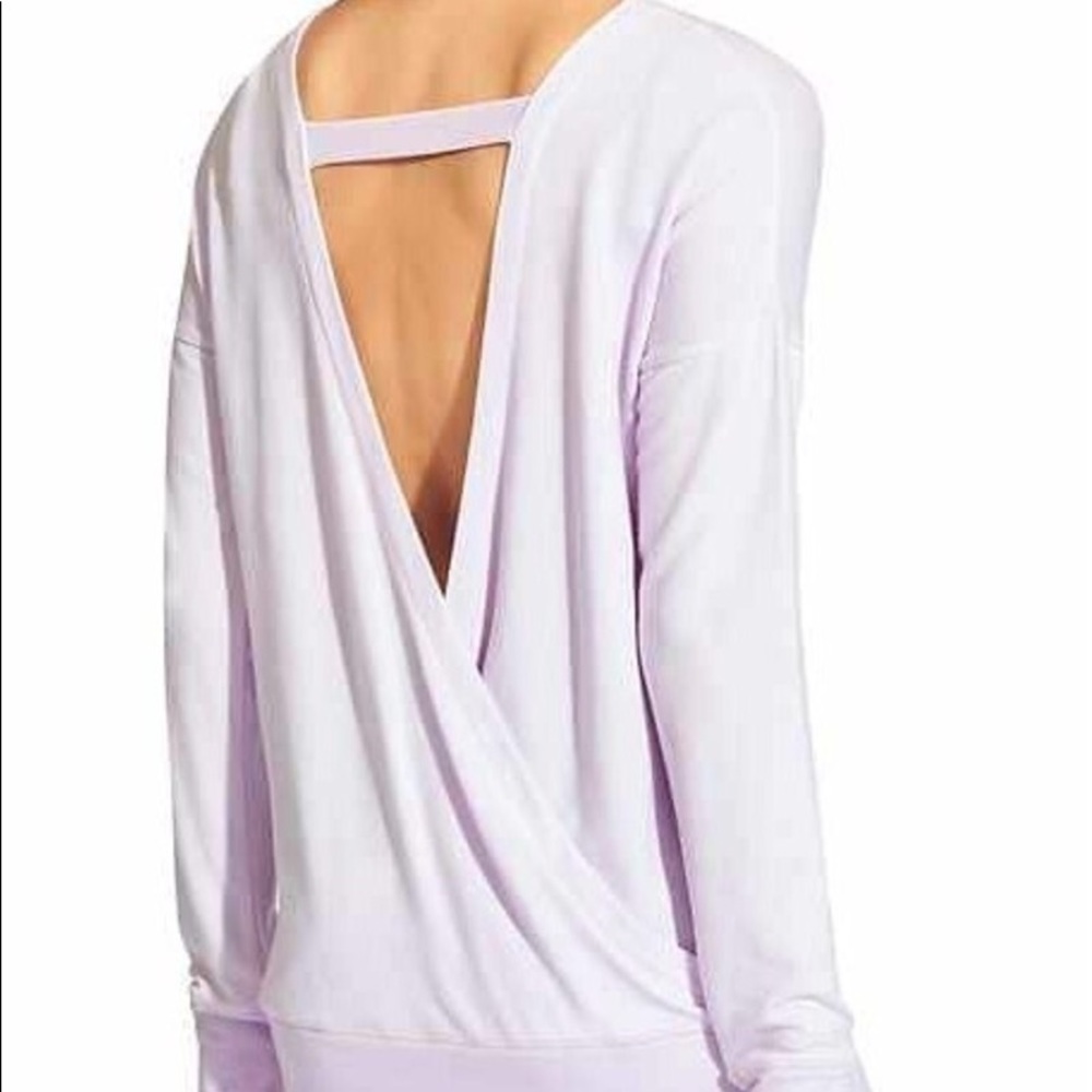 Athleta Shakra Open-Back Sweatshirt