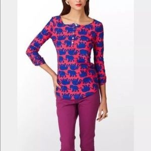 Lilly Pulitzer 🐘 Tusk in the Sun porter henley