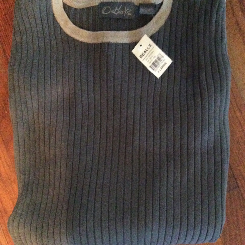 Outlooks Army Green Sweater NWT