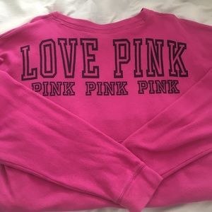 PINK pullover