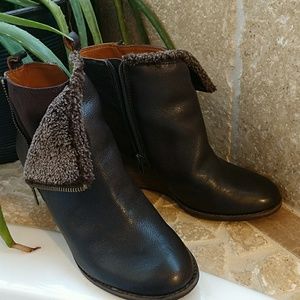 Lucky Brand Leather Booties