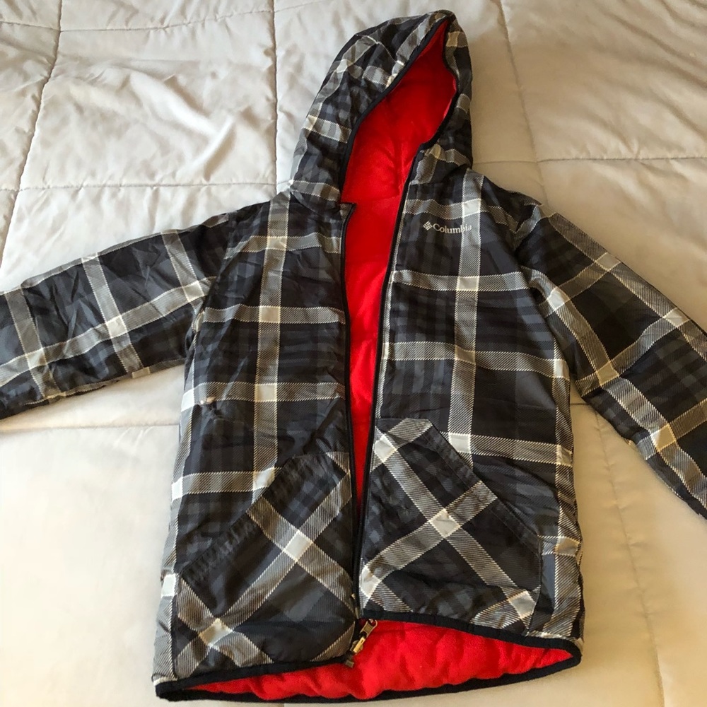 Columbia boys reversible coat ❄️